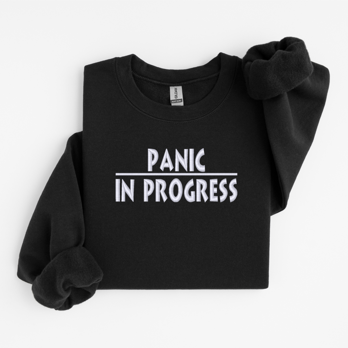 Threaded Comfort Sweatshirt - Panic in Progress