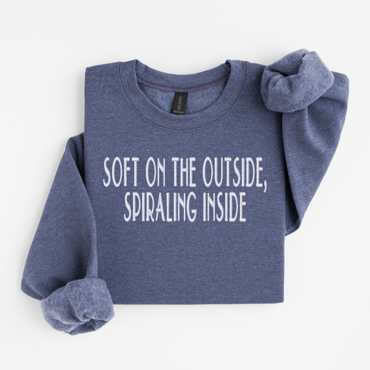 Threaded Comfort Sweatshirt - Soft on the Outside Spiraling Inside